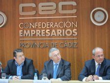 Sanz En Una Reunión Con Empresarios Gaditanos