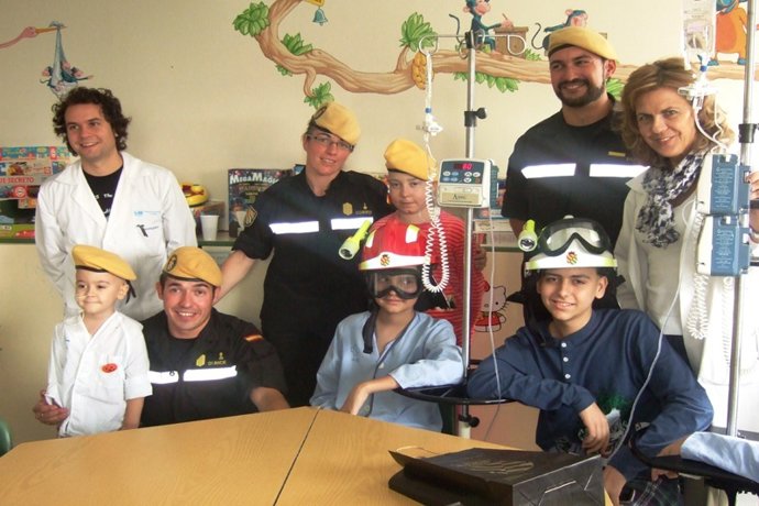 Visita De La UME Al Hospital De La Paz