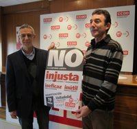 UGT y CC.OO. llaman a la participación en la manifestación del 19 porque "todos" tomarán "de esta medicina"