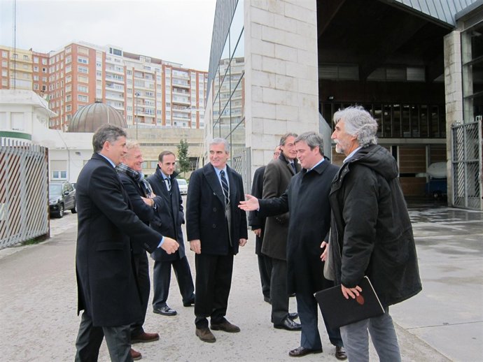 Visita De Cardenal Al CEARC 'Príncipe Felipe' De Santander