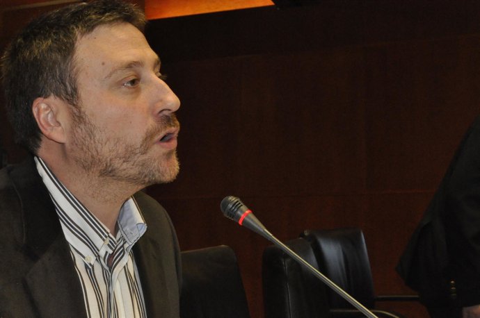 José Luis Soro (CHA) Durante Su Comparecencia