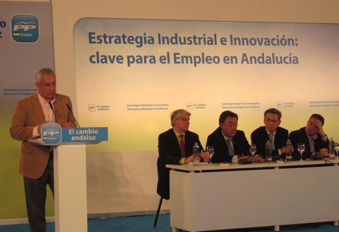 Javier Arenas En Una Convención Tecnológica Del PP