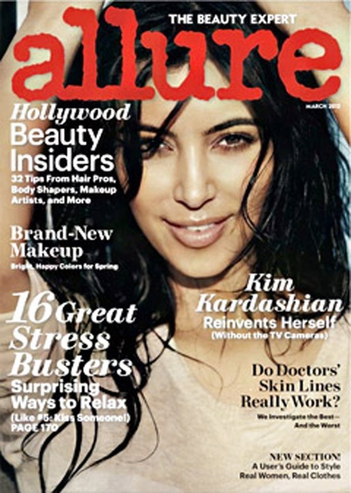 Kim Kardashian En La Portada De Allure