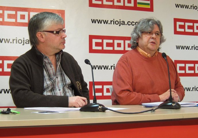 Koldo González Y Jordi Ribó, CC.OO.