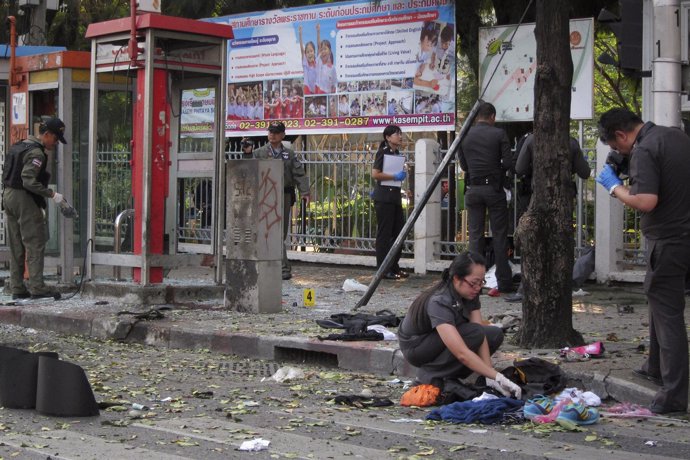 Cadena De Explosiones En Bangkok, Tailandia