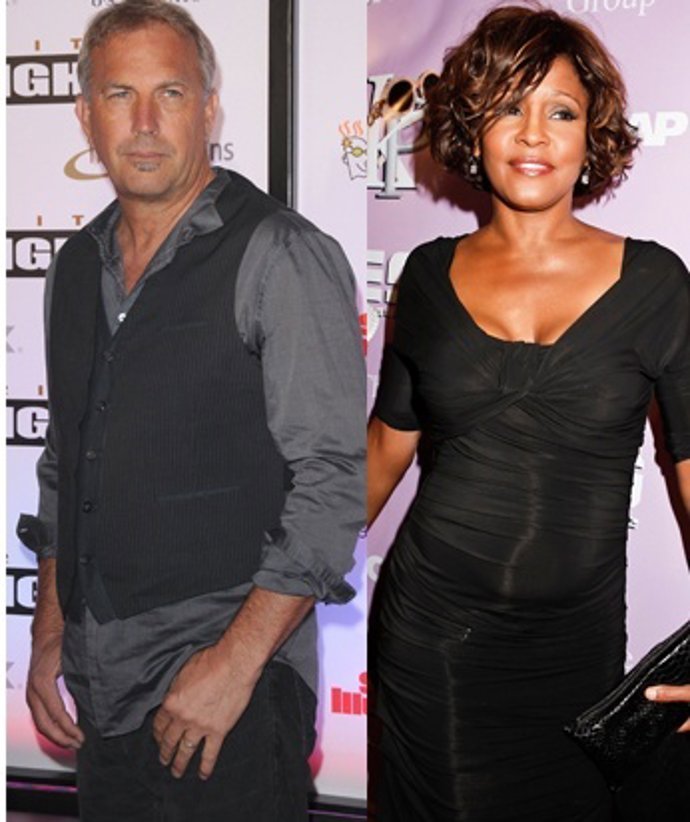 Montaje Kevin Costner Y Whitney Houston