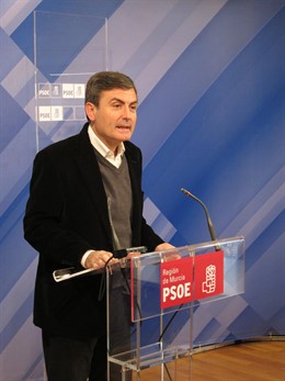 El Secretario General Del PSRM-PSOE, Pedro Saura