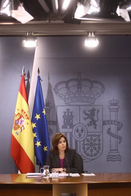 Rueda De Prensa De Soraya Saénz De Santamaría