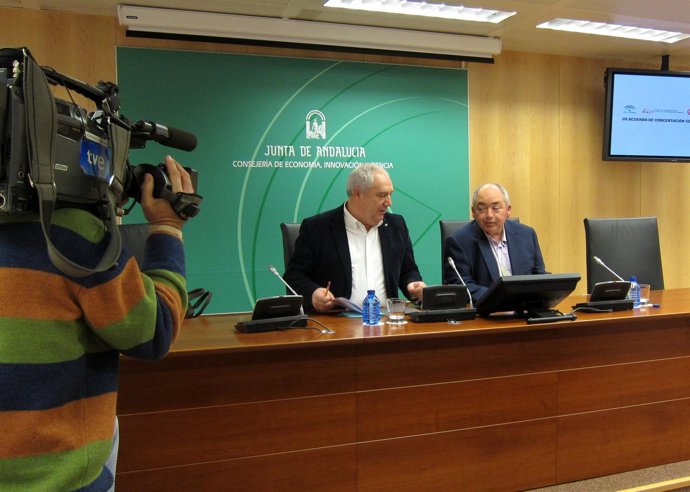 Francisco Carbonero Y Manuel Pastrana, Hoy En Rueda De Prensa.