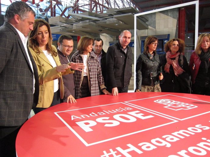 La Secretaria De Organización PSOE, Susana Díaz,  Presenta La Convención Málaga