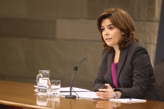 Rueda De Prensa De Soraya Saénz De Santamaría