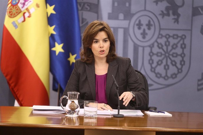 Rueda De Prensa De Soraya Saénz De Santamaría