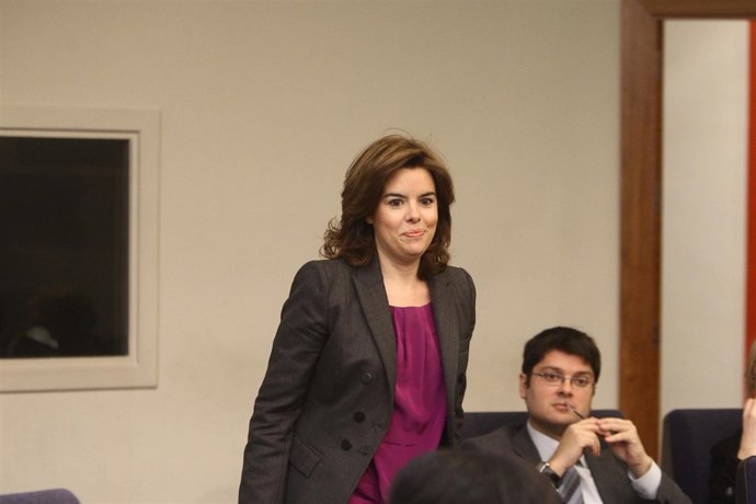 Rueda De Prensa De Soraya Saénz De Santamaría