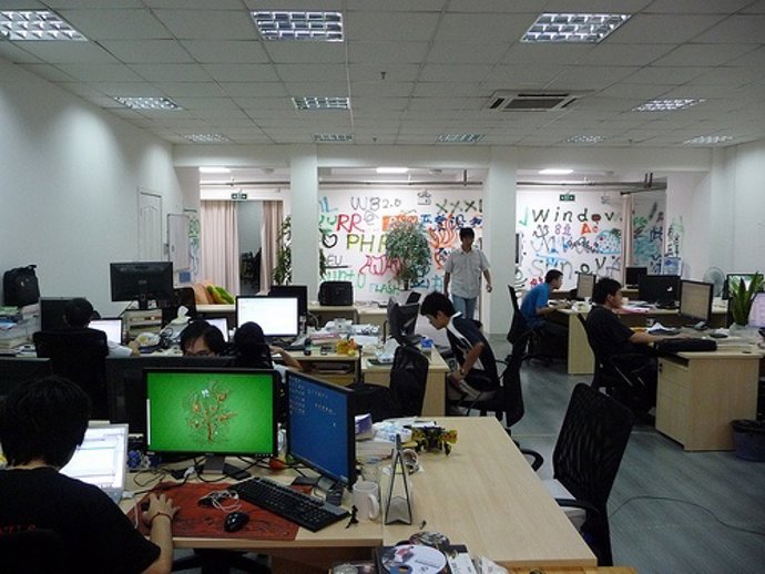 Recurso De Ordenadores En Oficina