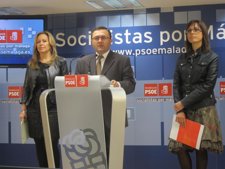 Jiménez, Heredia Y Gámez, En Rueda De Prensa