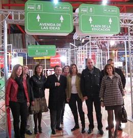 La Secretaria De Organización Del PSOE-A, Susana Díaz, En Palacio Ferias Málaga