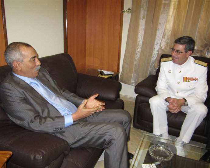 Reunión Con El Secretario General Del Ministerio De Defensa De Mauritania