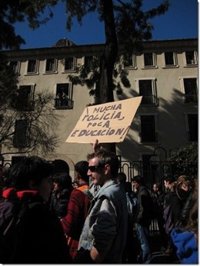 La dirección del IES Luis Vives de Valencia pide que no se convoquen más protestas en el centro en horario lectivo