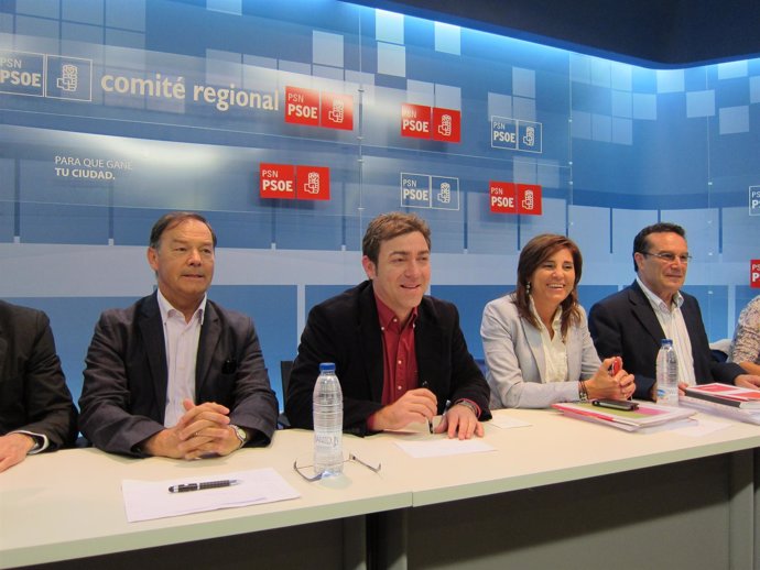 Comité Regional Del PSN En Pamplona.