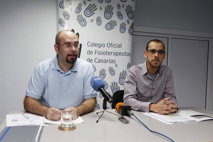Rueda De Prensa Del Colegio De Fisioterapeutas De Canarias