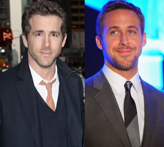 Montaje De Ryan Reynolds Y Ryan Gosling 