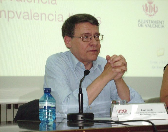 El Exministro De Administraciones Públicas, Jordi Sevilla.