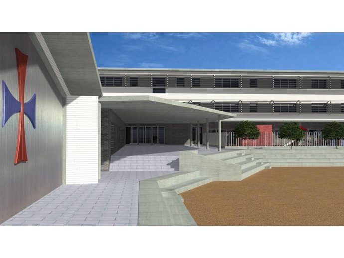 Imagen Del Proyecto Del Nuevo Colegio De La Trinidad