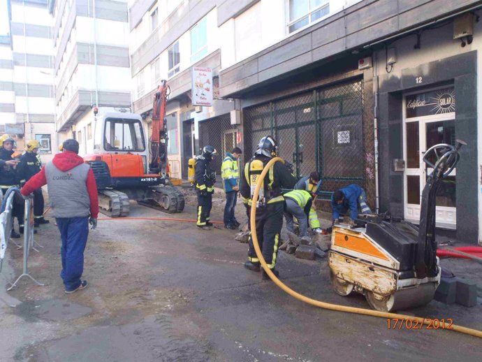 Escape De Gas En Cambre (A Coruña)