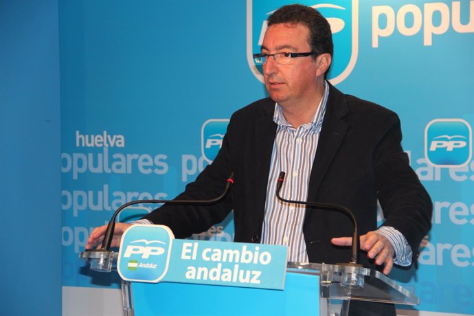 El Presidente Provincial Del PP De Huelva, Manuel Andrés González.