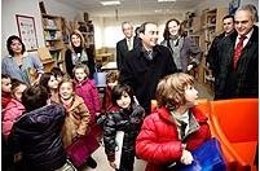 Miguel Ángel Serna Visita Los Centros Educativo De Los Corrales Y Cieza