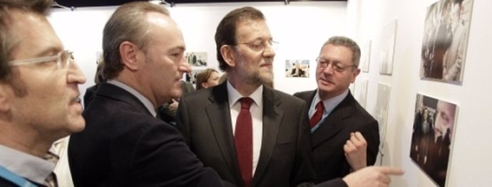 Alberto Fabra Junto A Mariano Rajoy