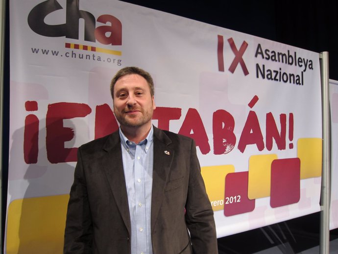 El Presidente De Chunta Aragonesista, José Luis Soro.