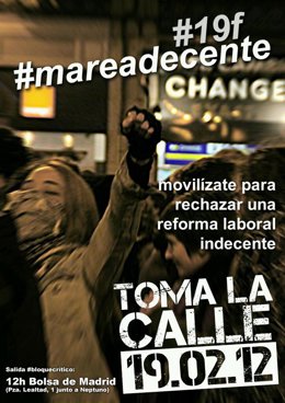 Convocatoria 'Indignada'