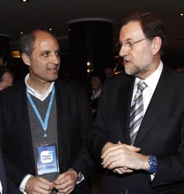 Francisco Camps y Mariano Rajoy
