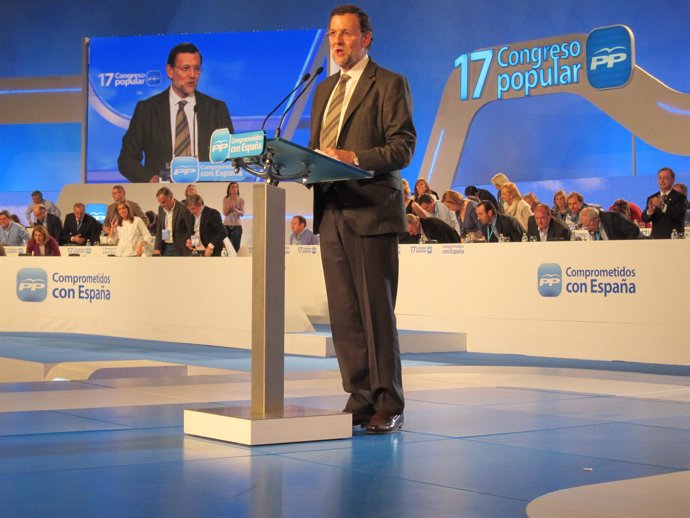 Rajoy En Su Discurso Ante El XVII Congreso Nacional Del PP
