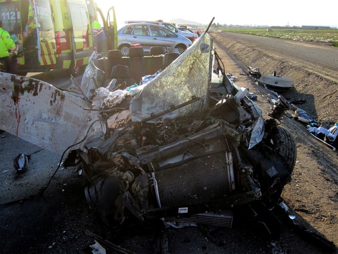 Estado En El Que Ha Quedado El Turismo Accidentado