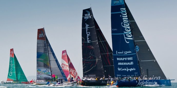 Telefónica Y Barcos En La Volvo Ocean Race