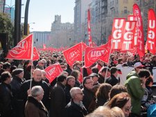 Manifestación Contra La Reforma Laboral