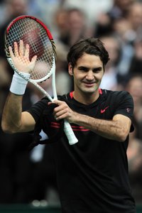 Federer arrolla a Del Potro en la final de Rotterdam
