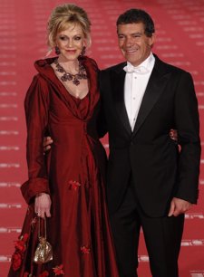 Antonio Banderas Y Melanie Griffith En Los Goya