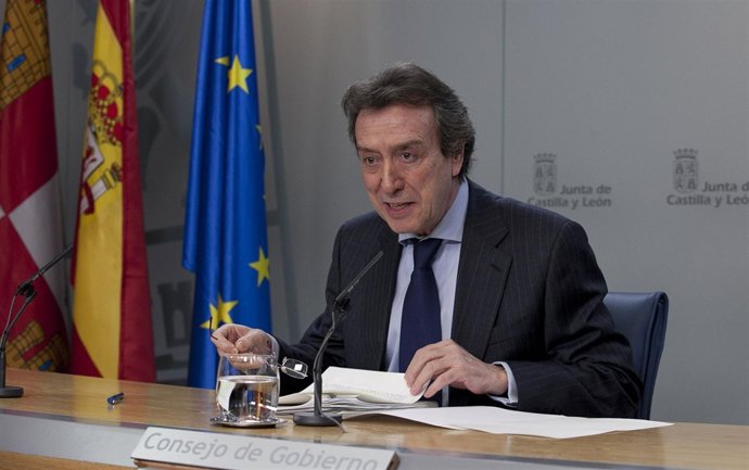 El Consejero De La Presidencia Y Portavoz De La Junta De Castilla Y León, José A