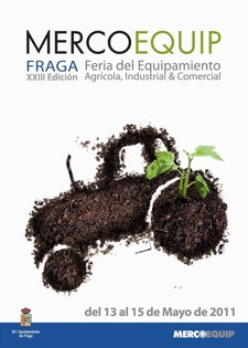 Cartel De Mercoequip En 2011, Fraga (Huesca)