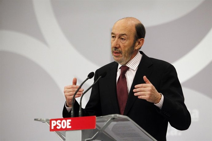 Alfredo Pérez Rubalcaba, Secretario General Del PSOE