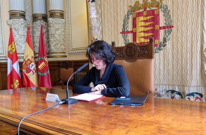 La Concejal De Cultura, Comercio Y Turismo De Valladolid, Mercedes Cantalapiedra