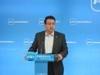 PP extremeño achaca a "rumorología interesada" las informaciones sobre el Eje 16 e insiste en que "no hay nada oficial"