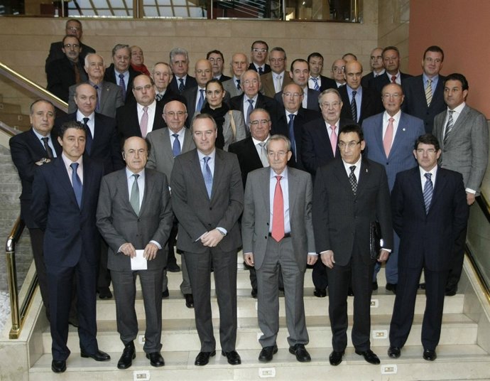 Fabra Con Empresarios De Castellón