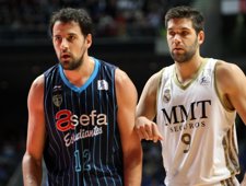 Germán Gabriel Y Felipe Reyes, Asefa Estudiantes - Real Madrid (Baloncesto)