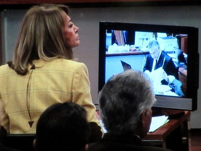 La Exedil Isabel García Marcos, Declarando En El Caso 'Malaya'