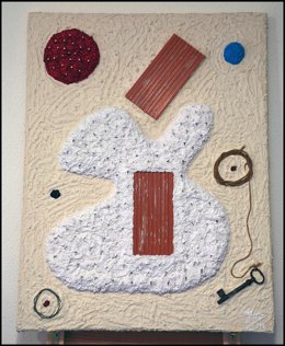 Una De Las Obras De Francisco Ortiz En La Muestra Del Ateneo