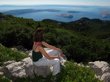 Vista de las islas desde Velebit